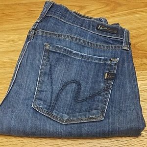 Citizen of Humanity High Waist Straight Leg Jeans
